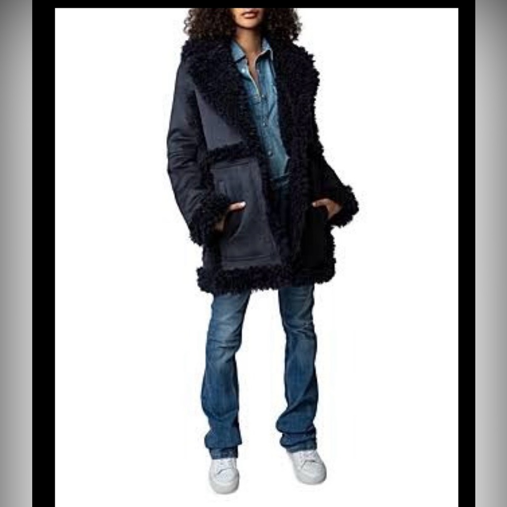Zadig & Voltaire Festif Faux Suede NWT Small